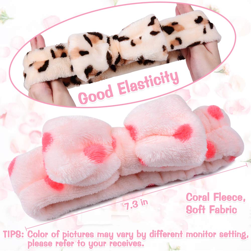 UMIKU headband worn while washing face for hair-free routine.