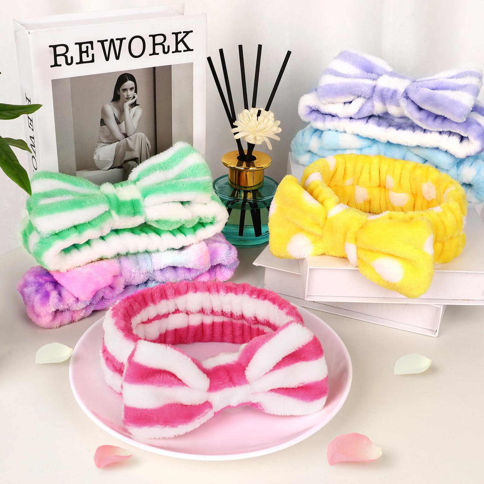 UMIKU washable towel headband is reusable and reduces waste.