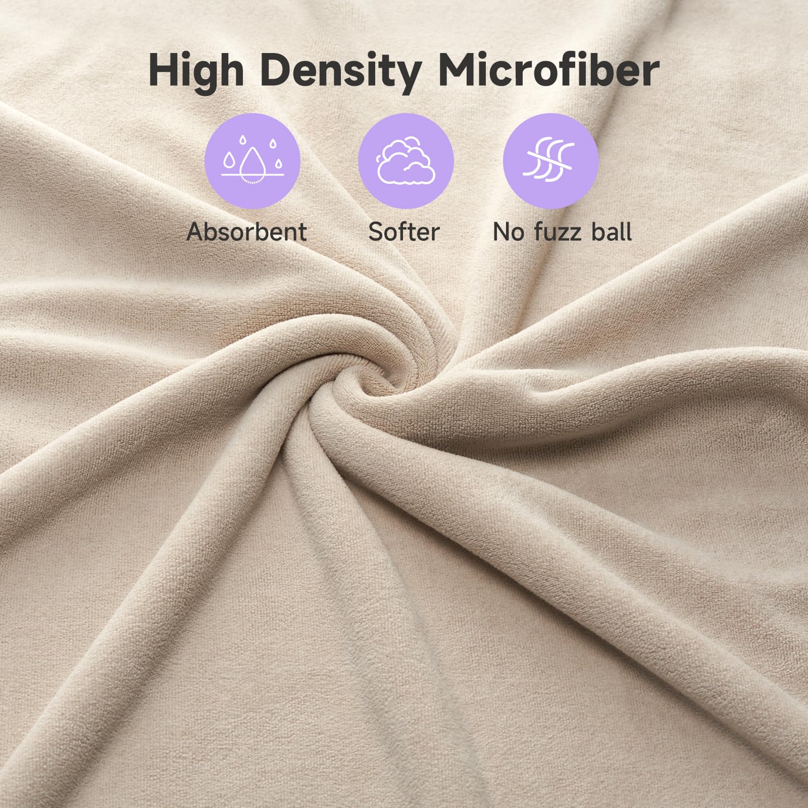 Umisleep camel towel care-friendly features durable stitching and long-lasting performance.