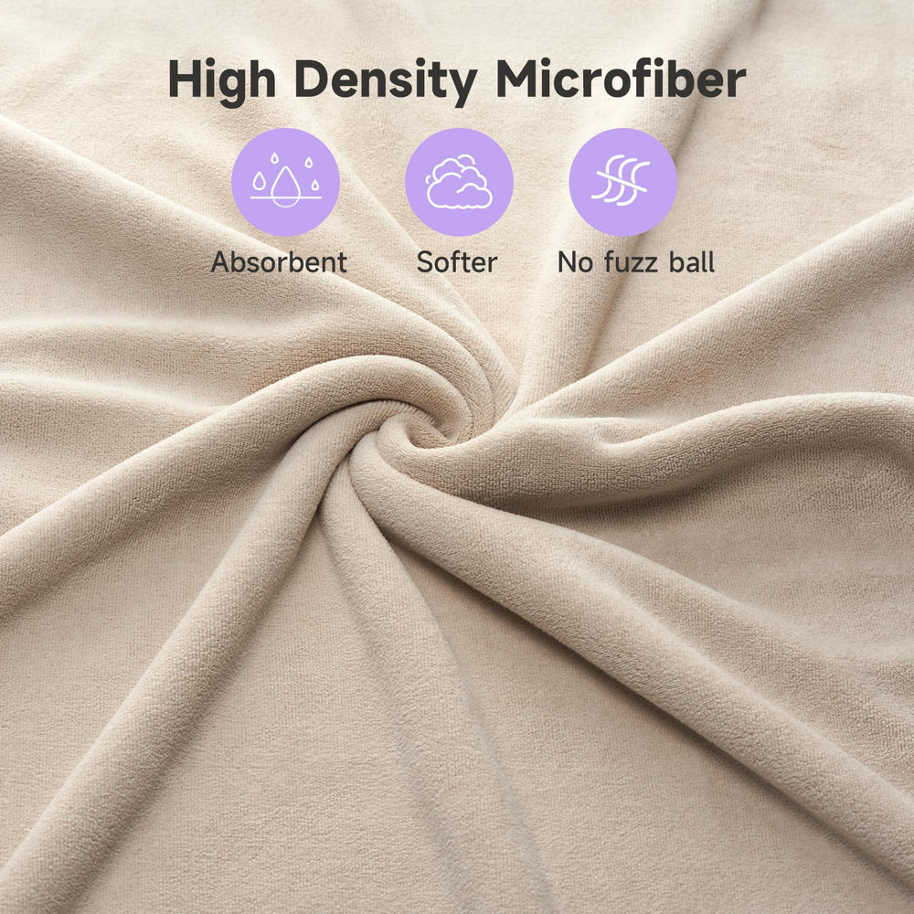 Umisleep camel towel care-friendly features durable stitching and long-lasting performance.