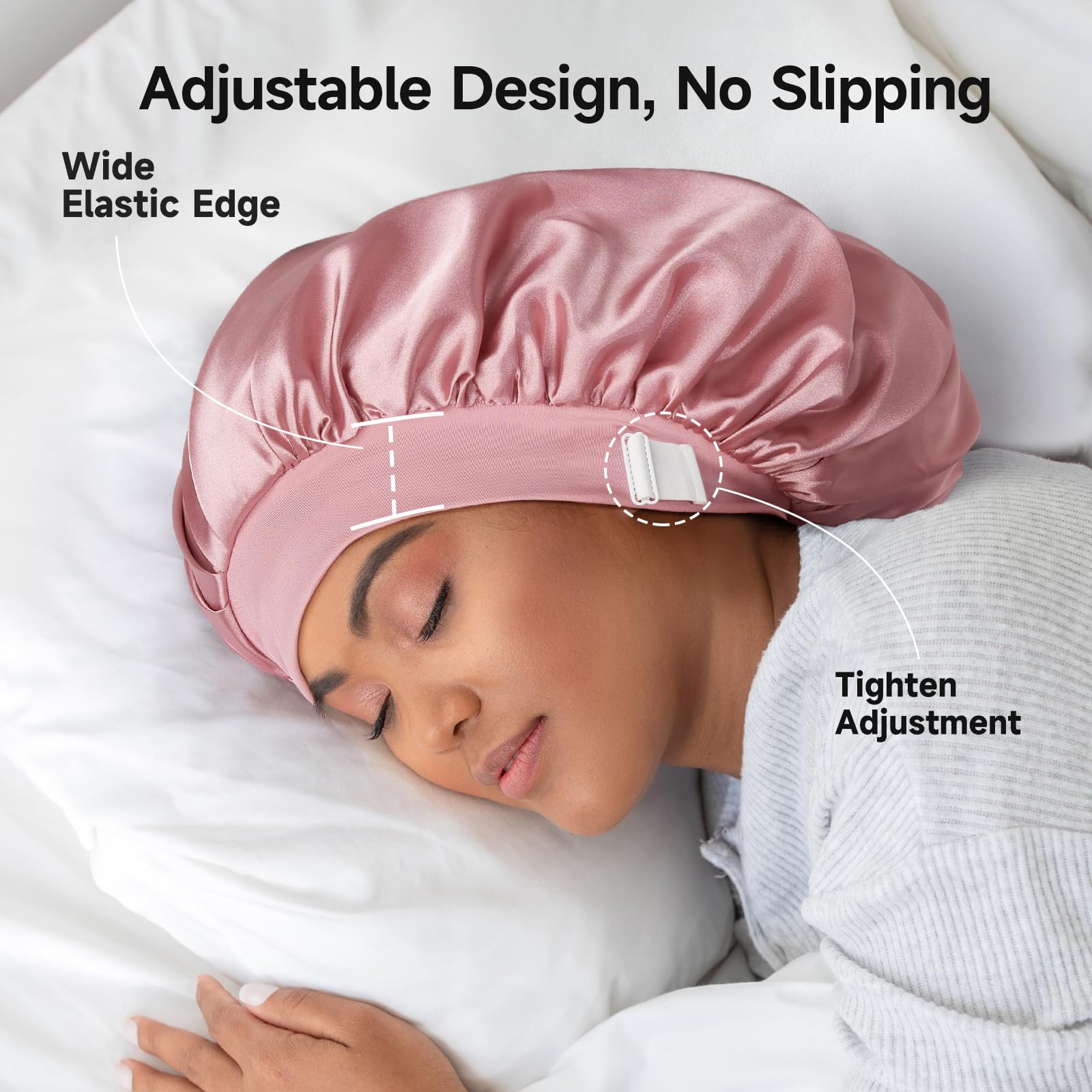 UmiSleep adjustable-band closeup demonstrates secure fit for restless sleepers.