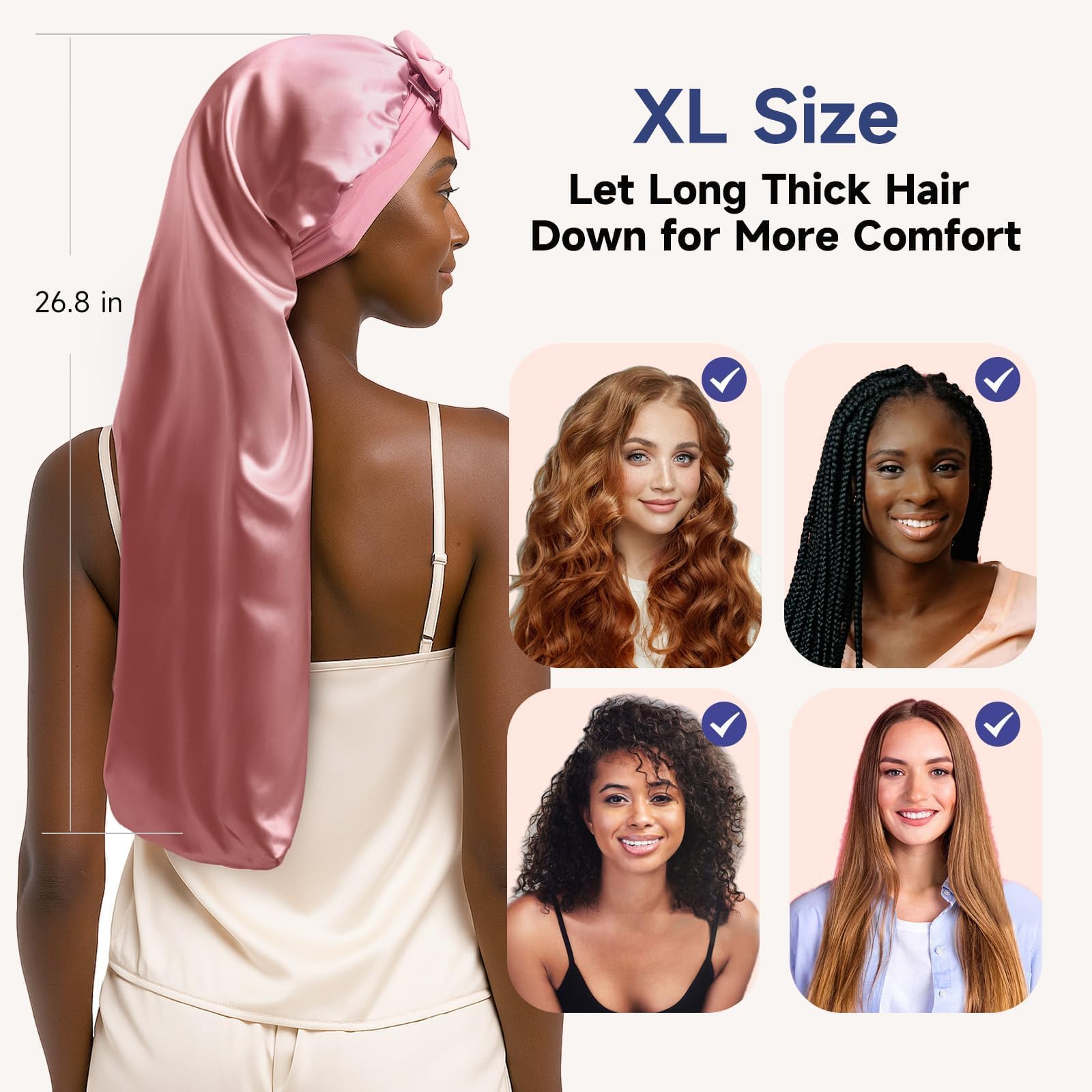 Umisleep adjustable tie band provides a personalized, secure fit without marks.