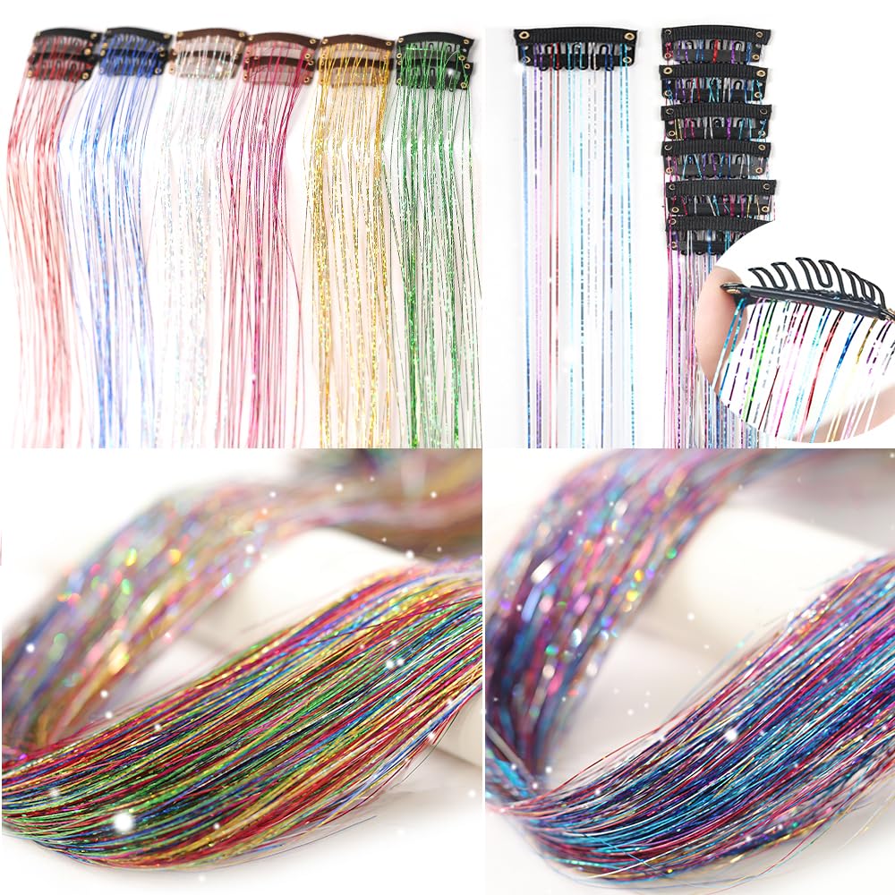 Umylar glitter extensions deliver smooth, knot-free shine for long-lasting style