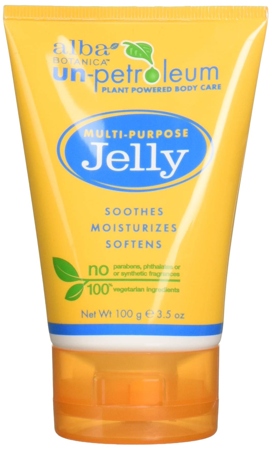 Un-Petroleum multi purpose jelly 4-pack front view for daily moisture on lips and skin.