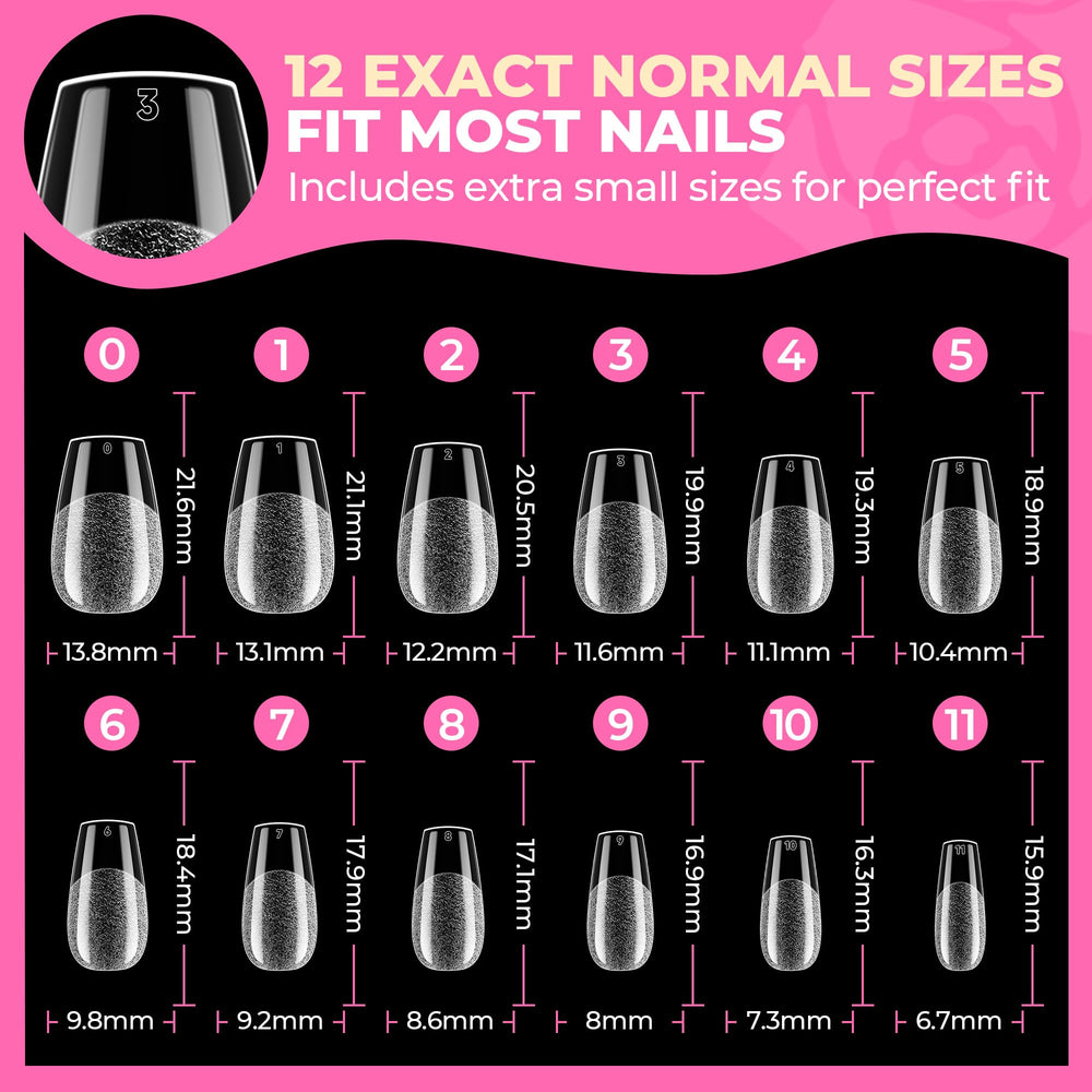 UNA GELLA at-home manicure kit layout for quick DIY extensions.