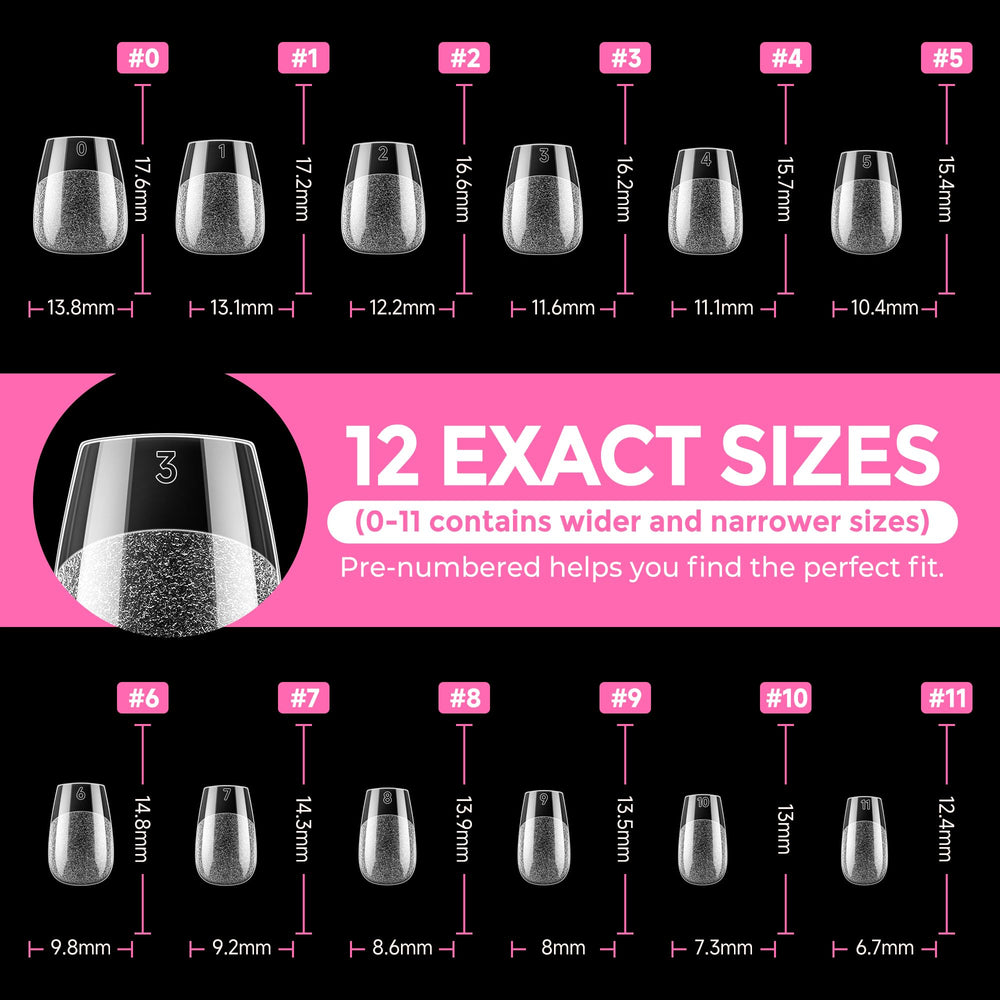 UNA GELLA easy DIY manicure collection – beginner-friendly gel tip set