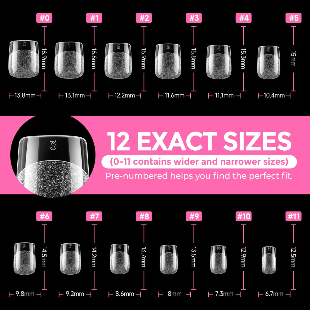 UNA GELLA 216pc set versatile beginner-friendly for at-home nail art