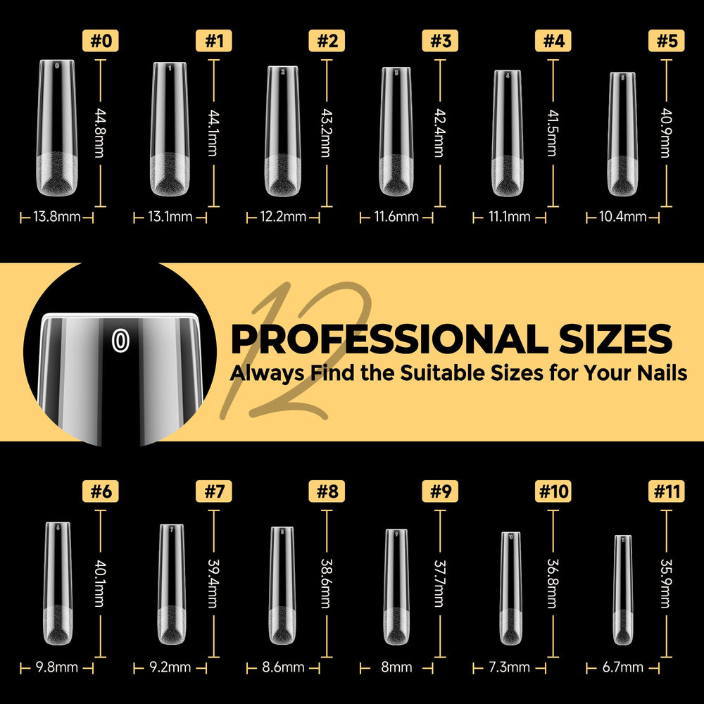UNA GELLA long-lasting nail tips up to 30 days wear