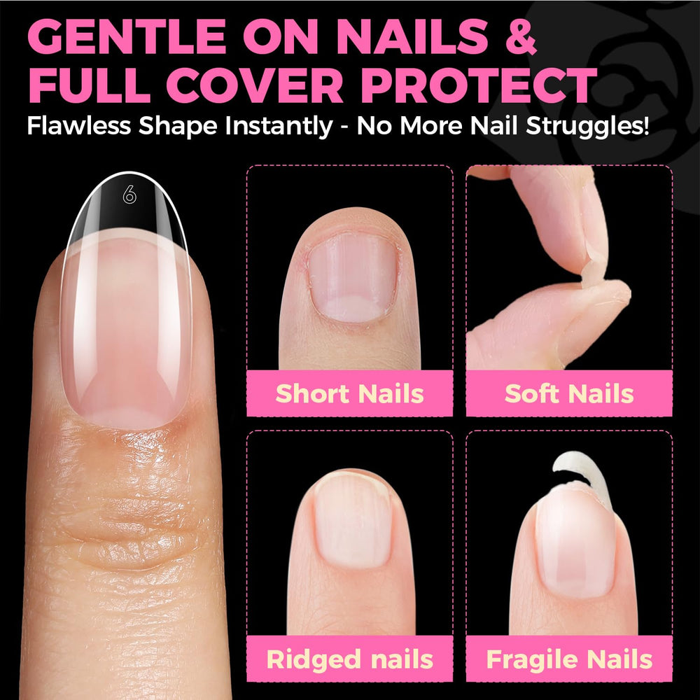 UNA GELLA long-lasting tips image suggests 21+ days wear with proper use