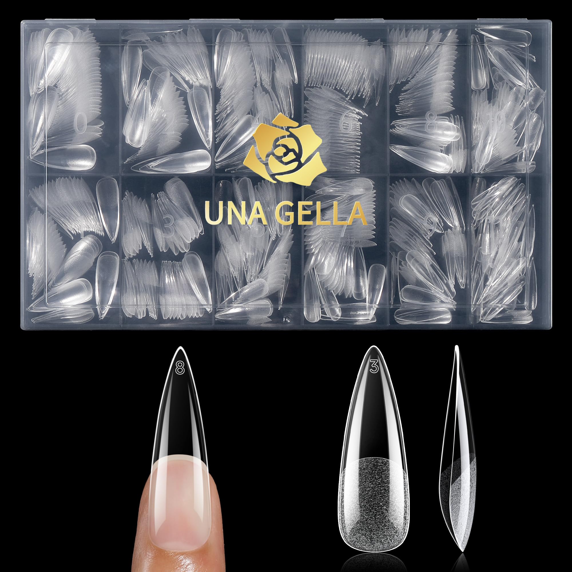 UNA GELLA pack-flat-lay layout showing contents organization and prep convenience.