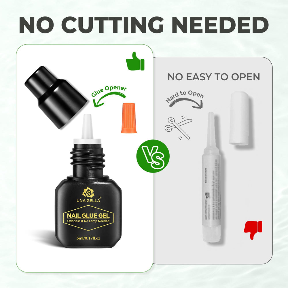 UNA GELLA long-wear formula delivers up to 28 days of hold.