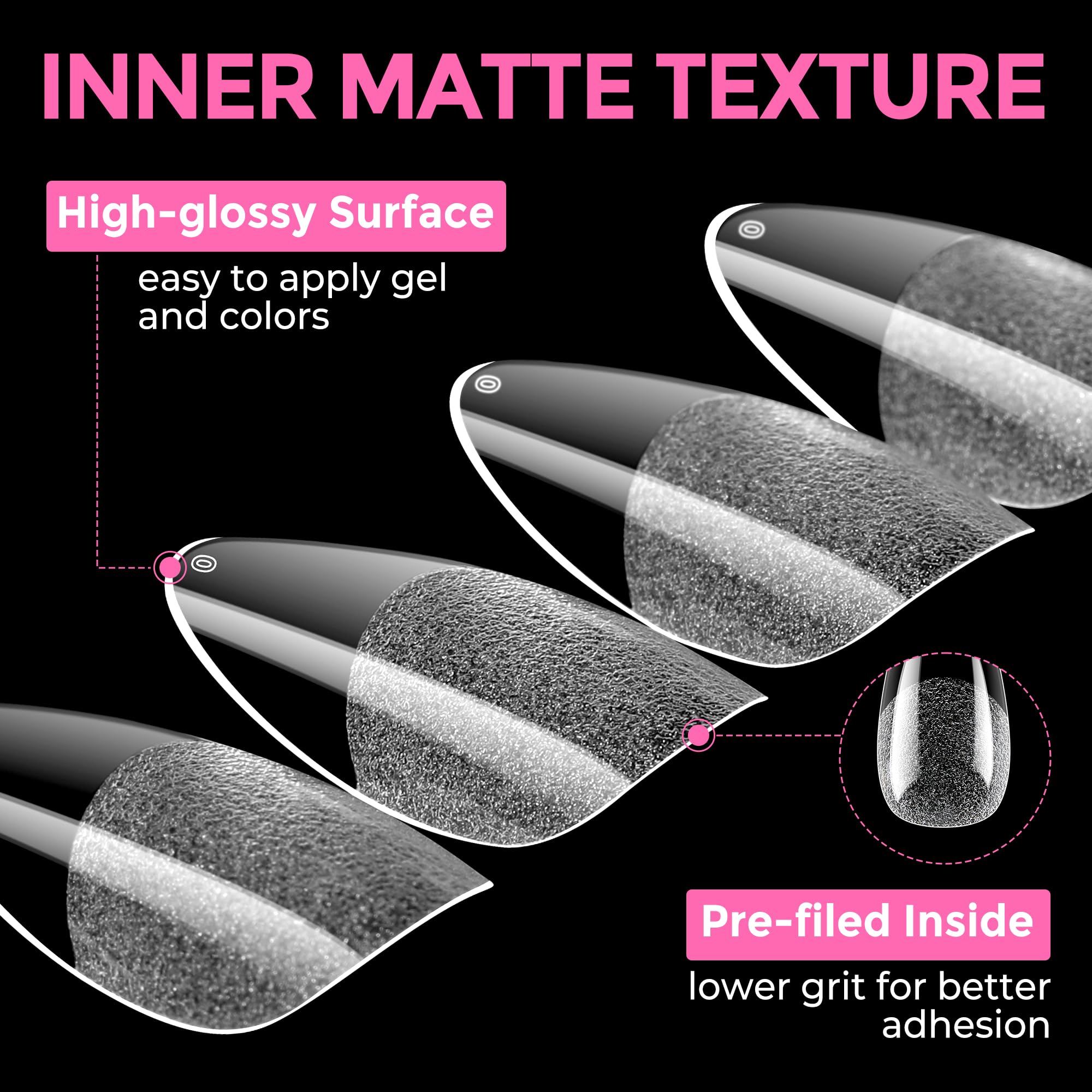 UNA GELLA nail extension setup under lamp signals long-lasting wear potential