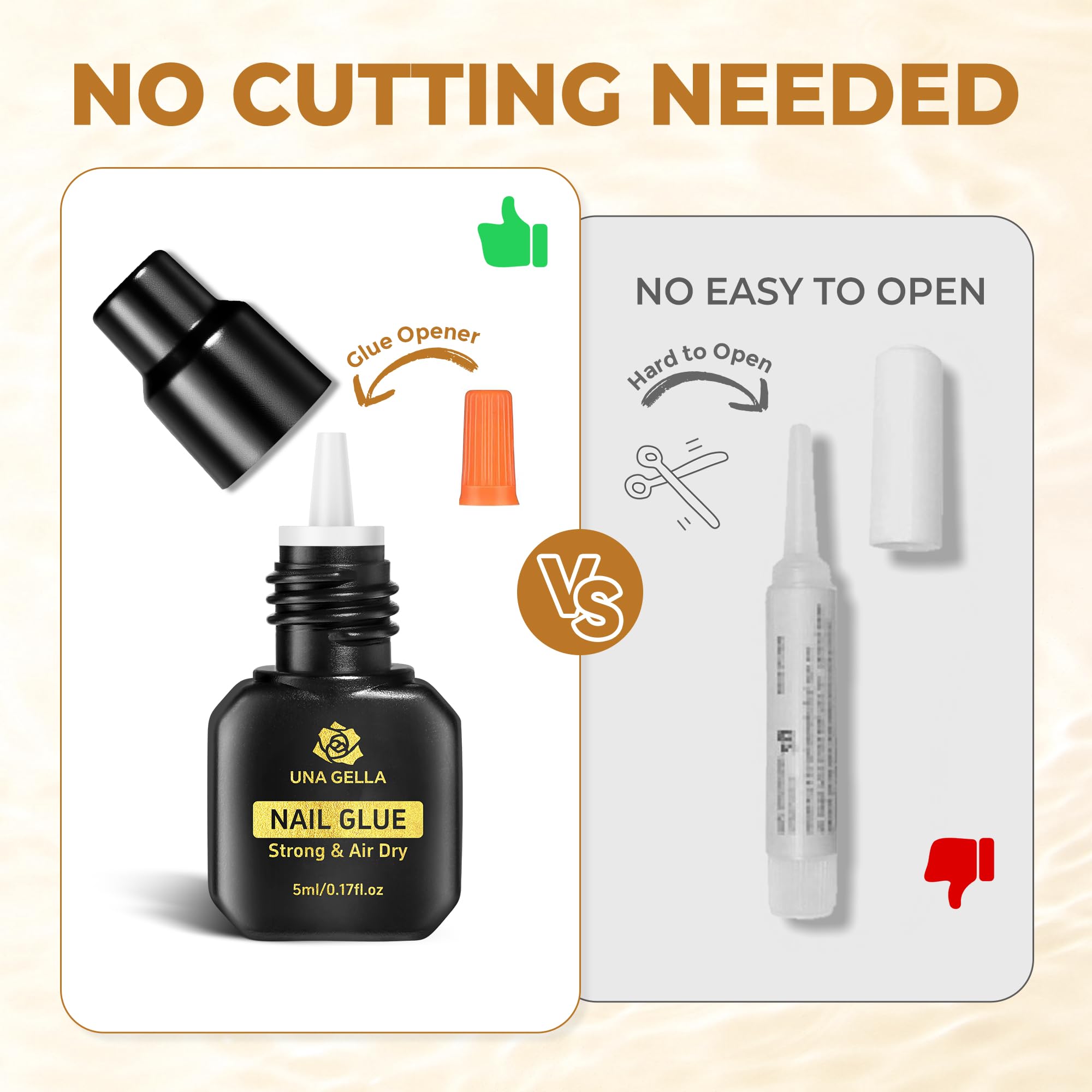 UNA GELLA packaging highlights usage tips and portability.