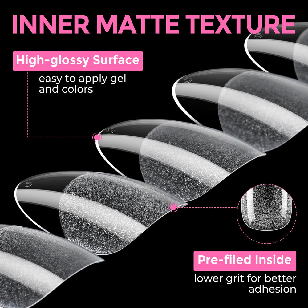UNA GELLA odor-free tips ideal for sensitive nails