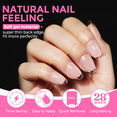 UNA GELLA 12 sizes tip set with top numbers for quick, proper fit