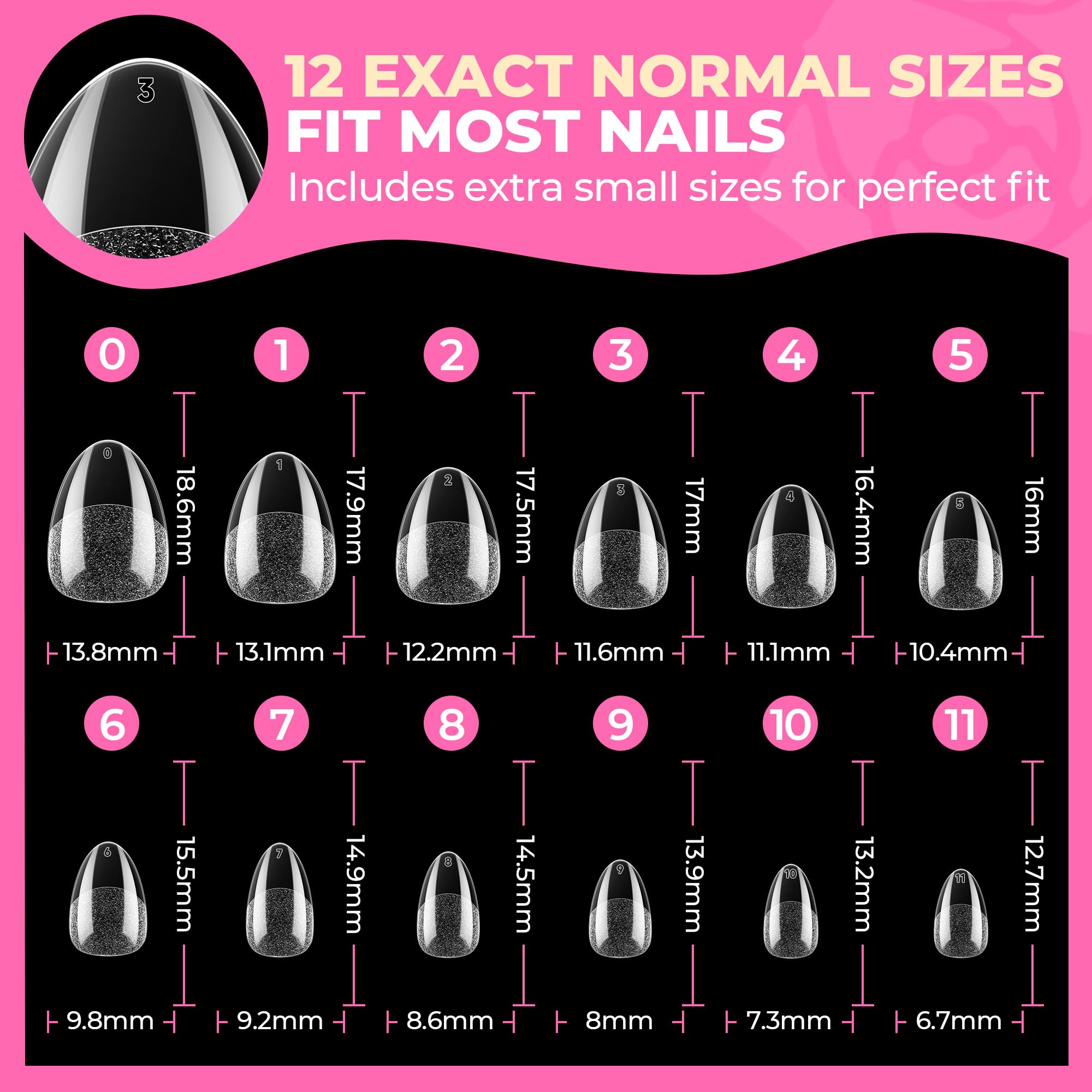 UNA GELLA tidy storage box keeps sizes organized.
