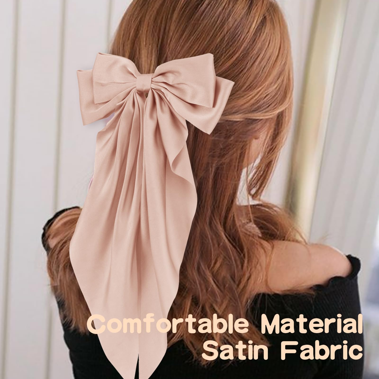 Unbednigt satin bow clip gift-ready packaging ideal for gifting.