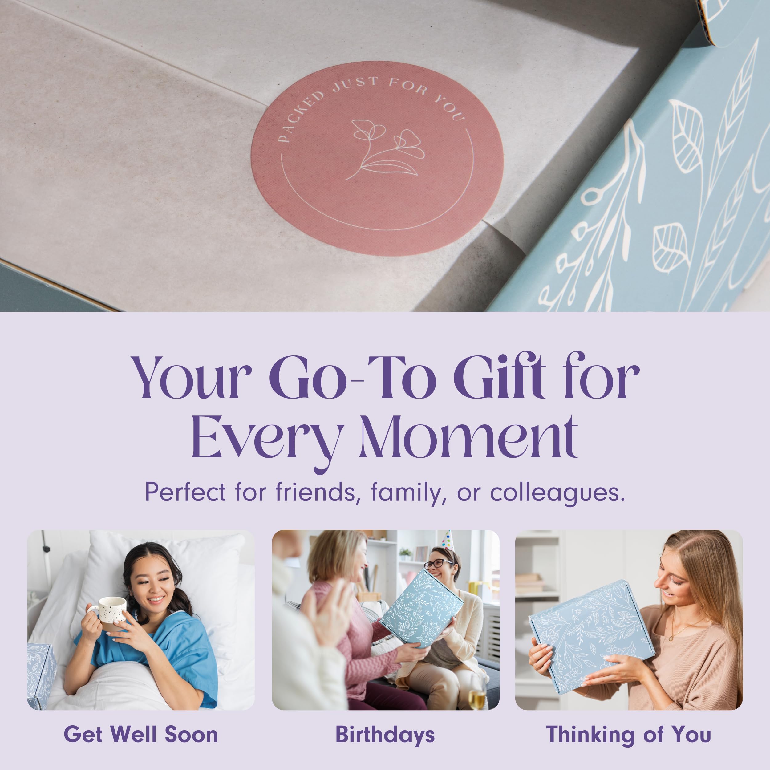 Unboxme Gifts Mini Lavender Spa Set speckled mug for cozy tea rituals