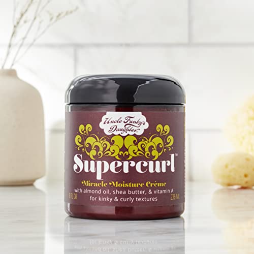 Texture close-up of Uncle Funky's Daughter Supercurl Miracle Moisture Creme