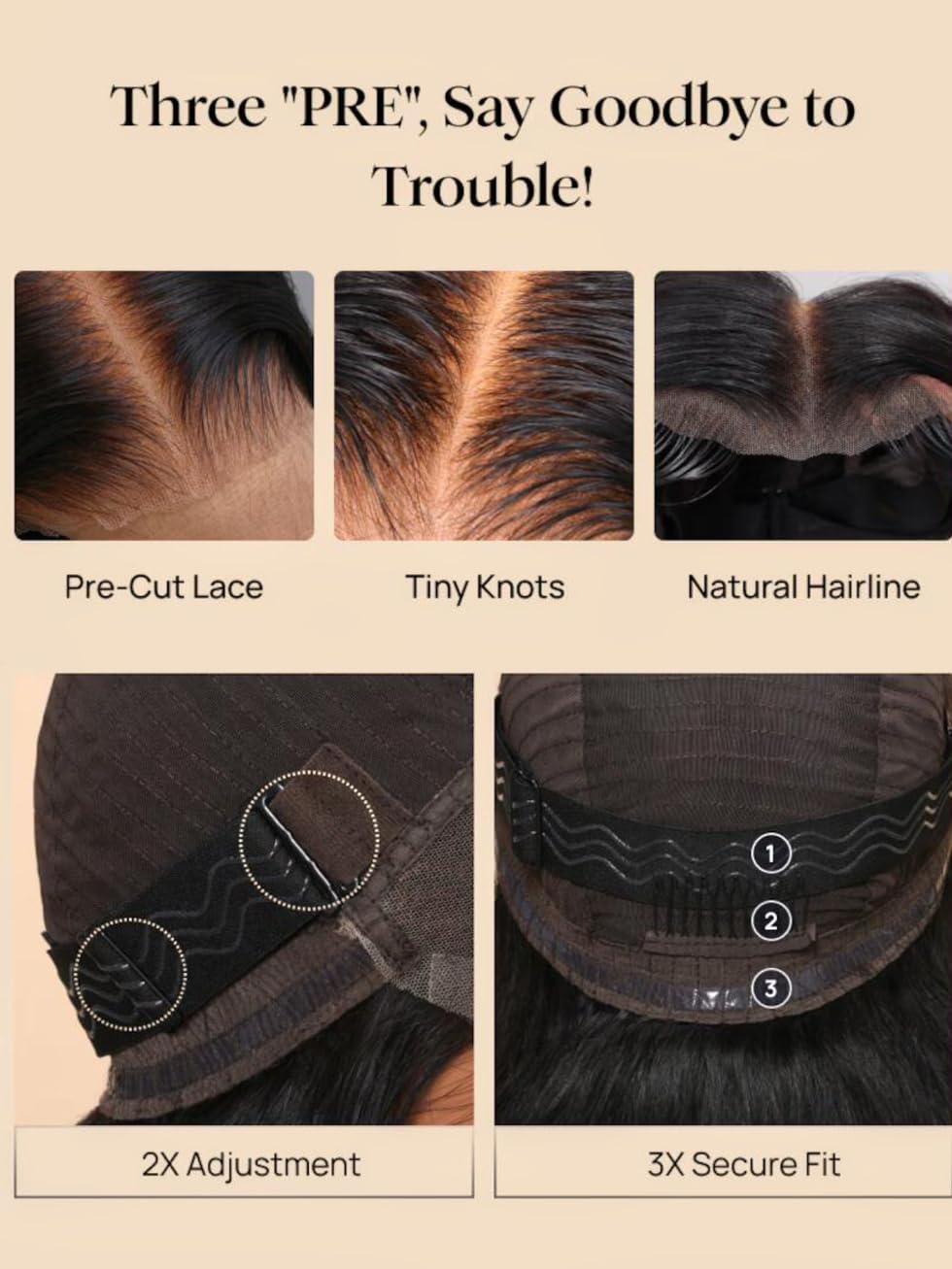 UNICE 18-inch curly wig for dramatic length with comfortable wear