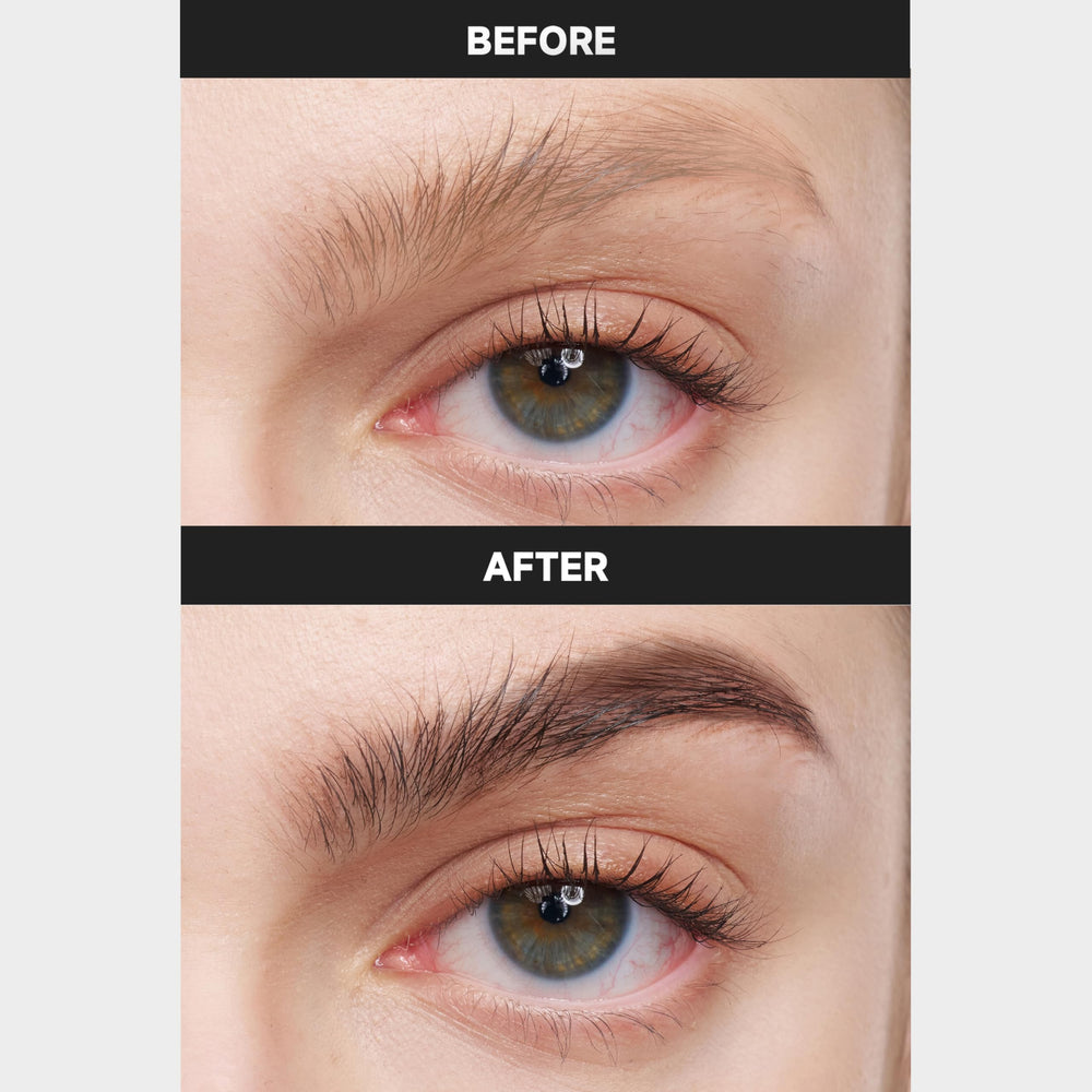 Unicos Eyebrow Pen smudge-proof test on skin shows endurance