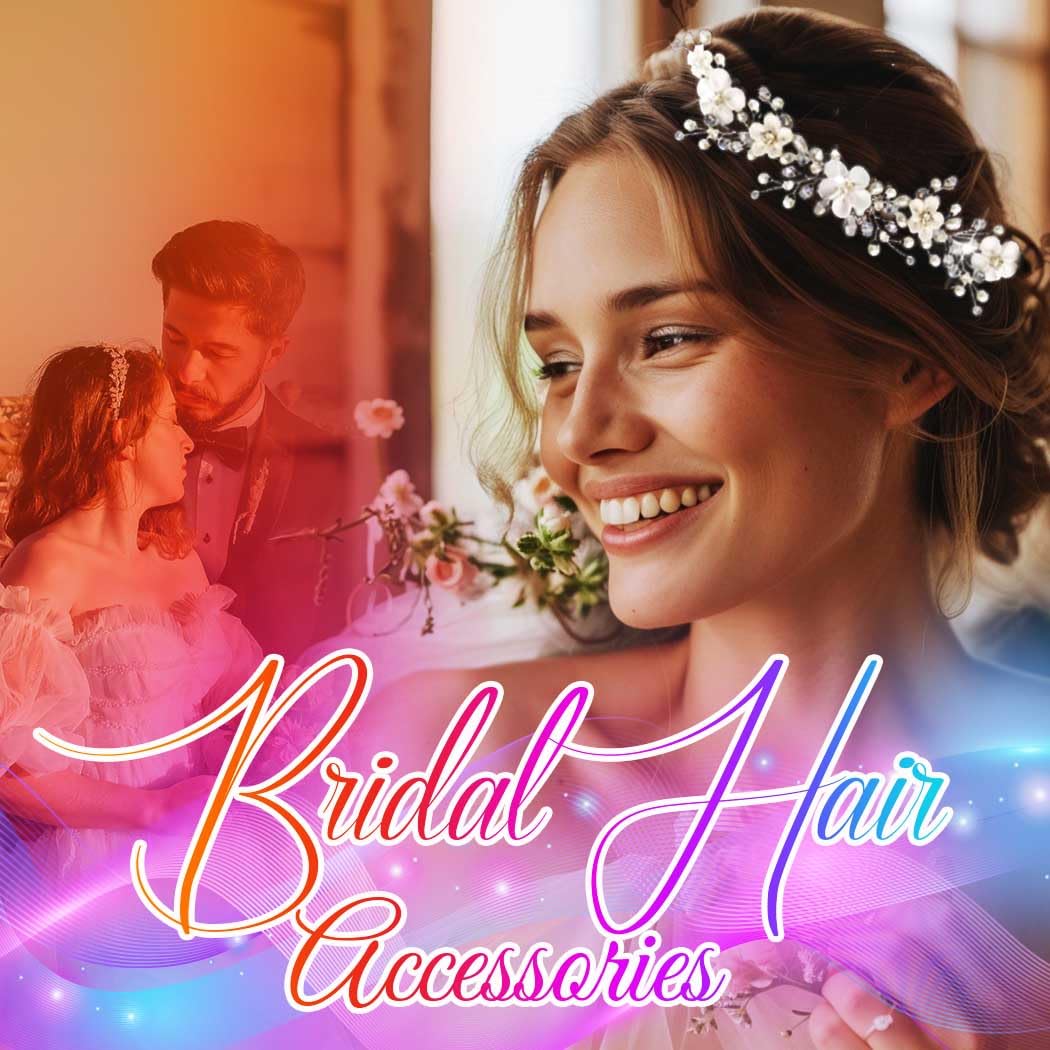 Unicra gift-ready bridal hair ornament for loved ones