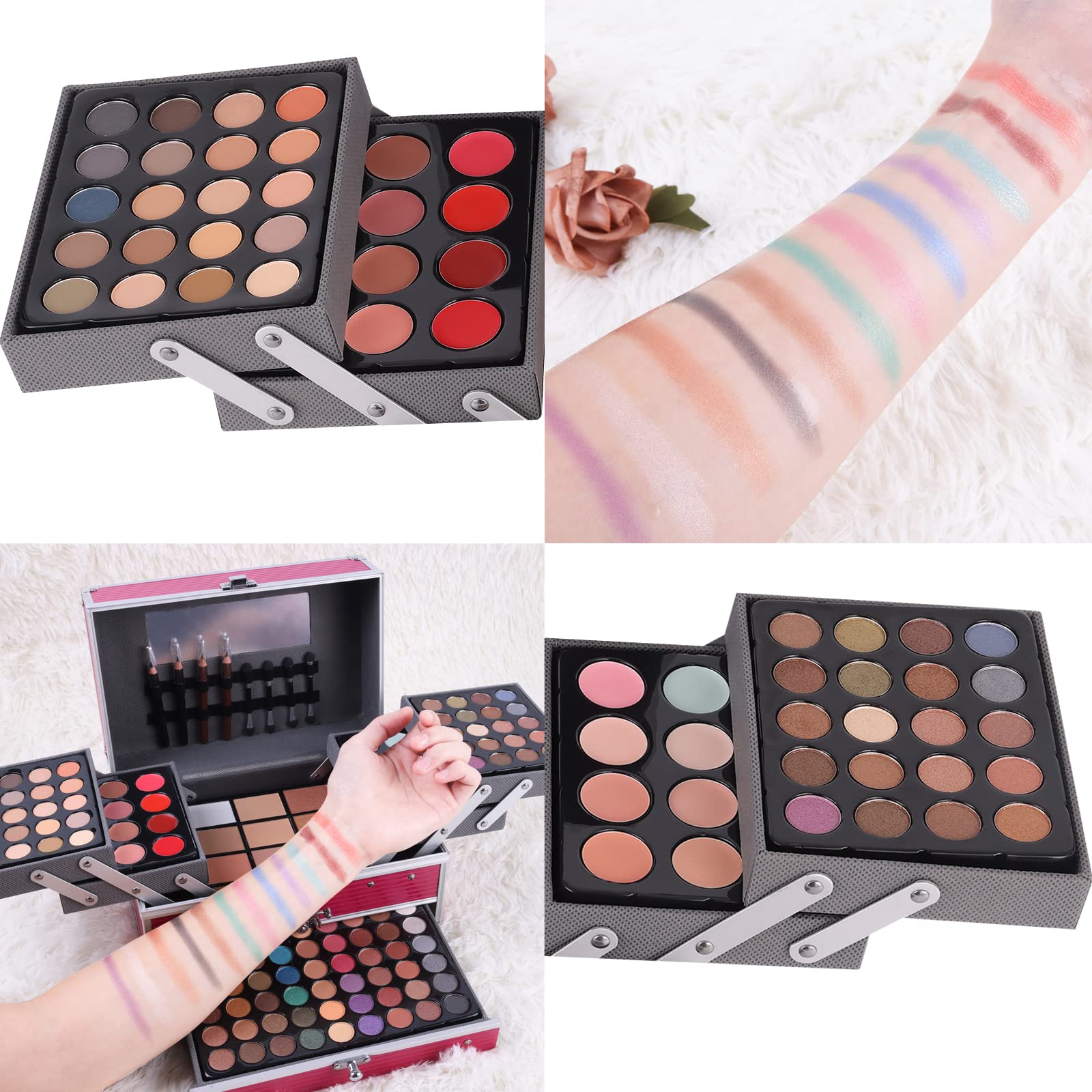 UNIFULL concealer-blush-contour palette for complexion definition.