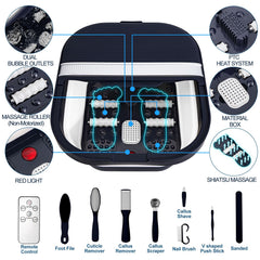 UNIFULL foot pedicure kit included for at home care
