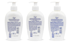 Dove Nourishing Hand Wash deeply nourishing cream texture in use