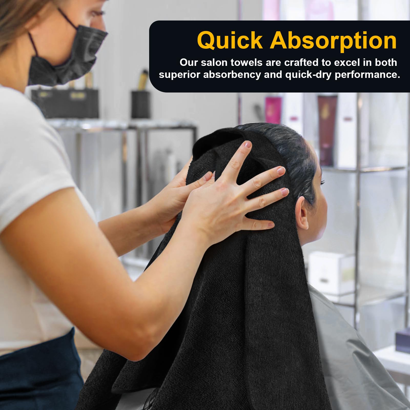 UNIMADE salon towels 24pack suitable for gym and spa use.