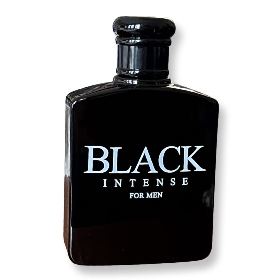 United Scents BLACK INTENSE cap closeup emphasizes premium design for a refined look.