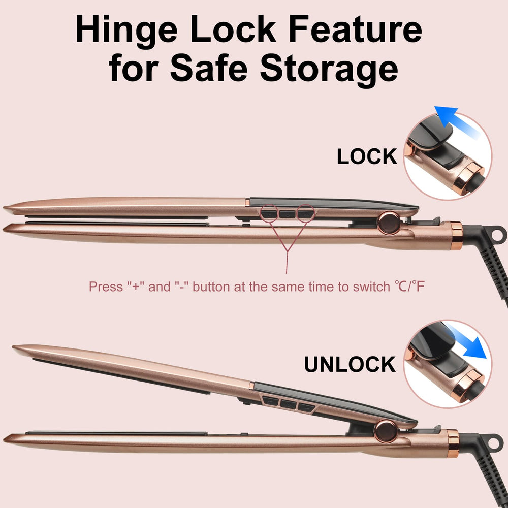 UNOBEY travel-ready dual voltage design for styling worldwide.