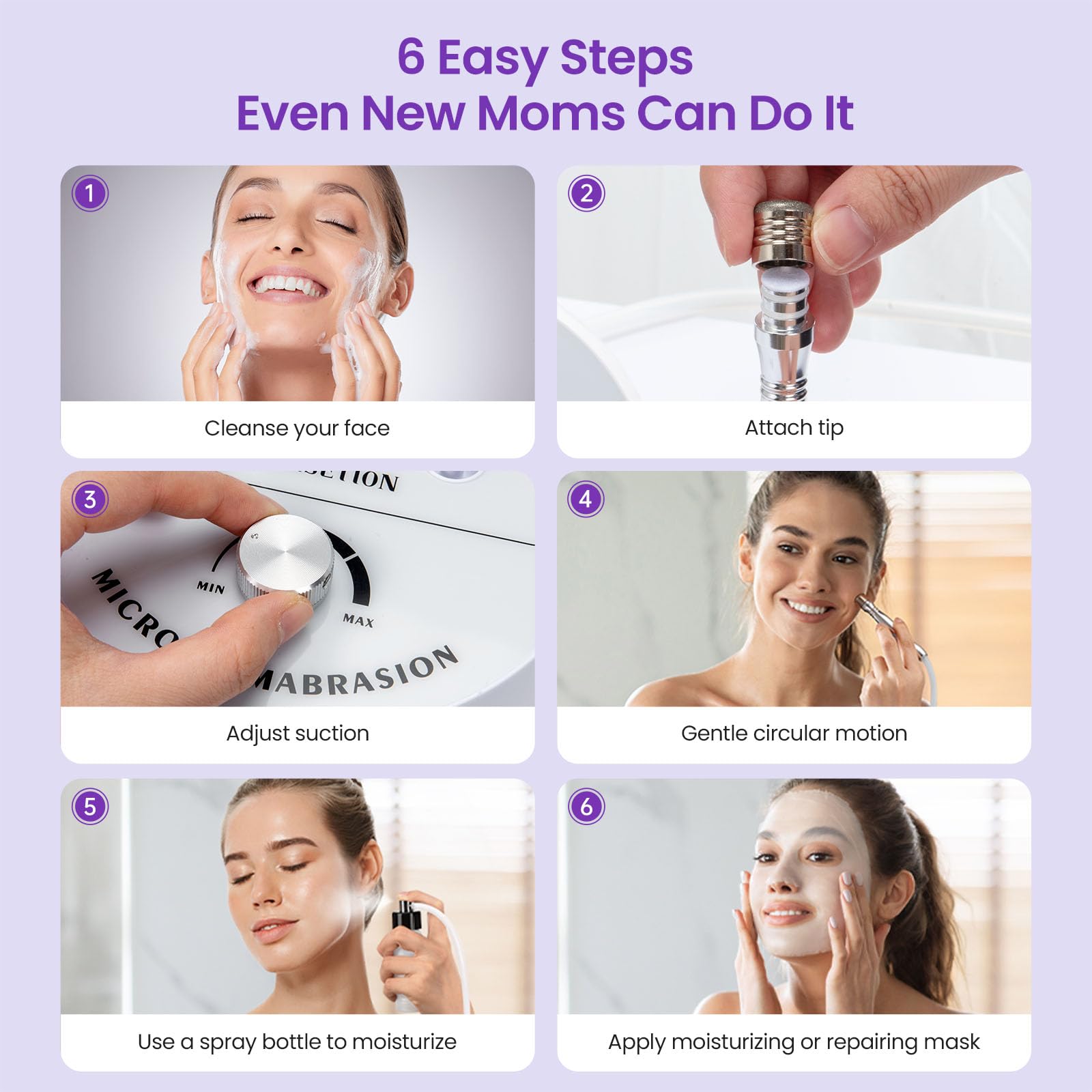 UNOISETION Home-use setup in a single box for quick self-care