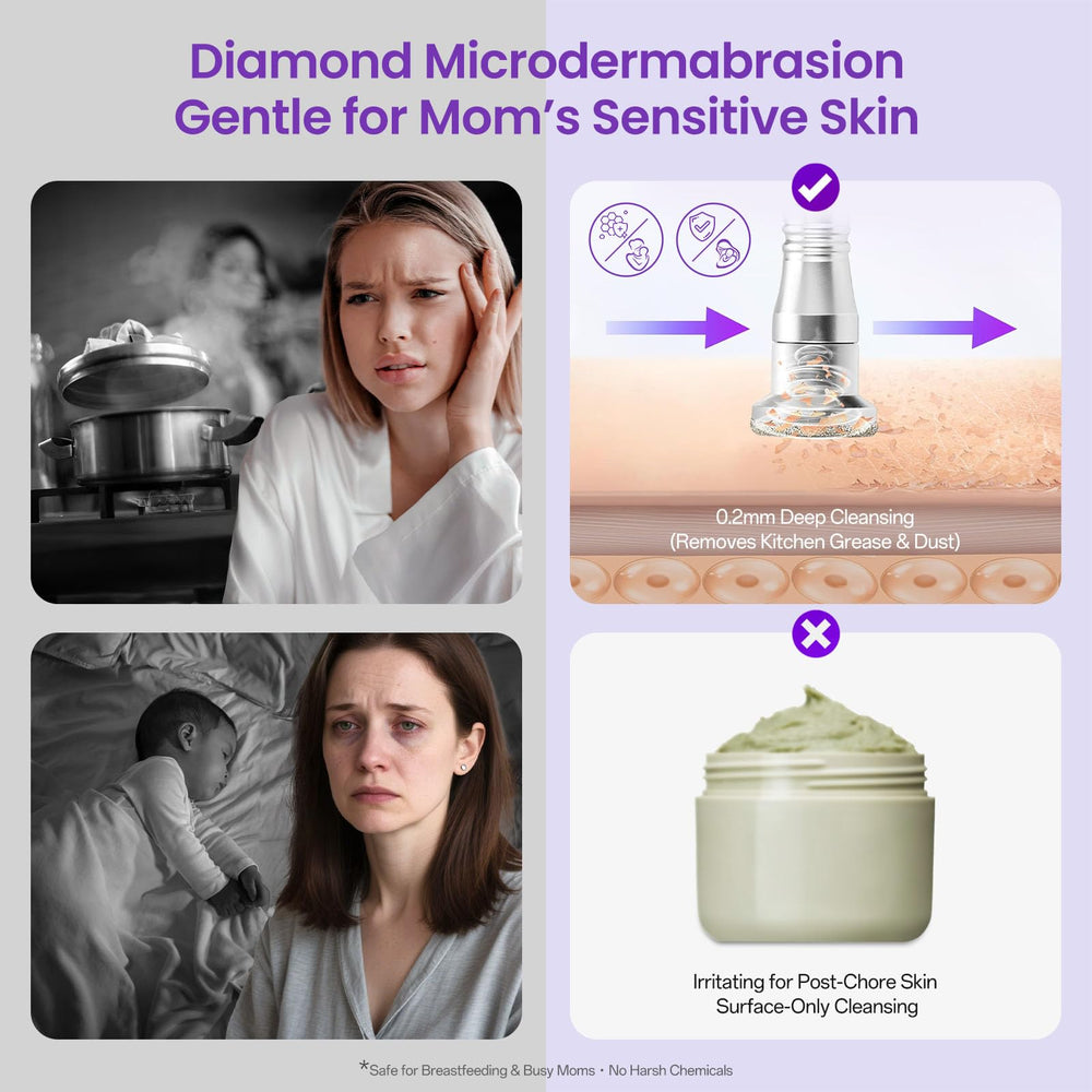 UNOISETION Diamond Microdermabrasion Machine side panel highlights durable build