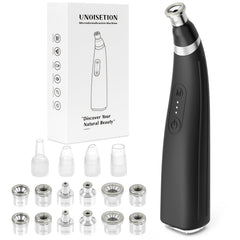 UNOISETION Diamond tips 12 close-up shows precision exfoliation for vibrant skin.