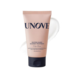 UNOVE Heating Guard bottle front highlights modern packaging for frizz control and nourishment