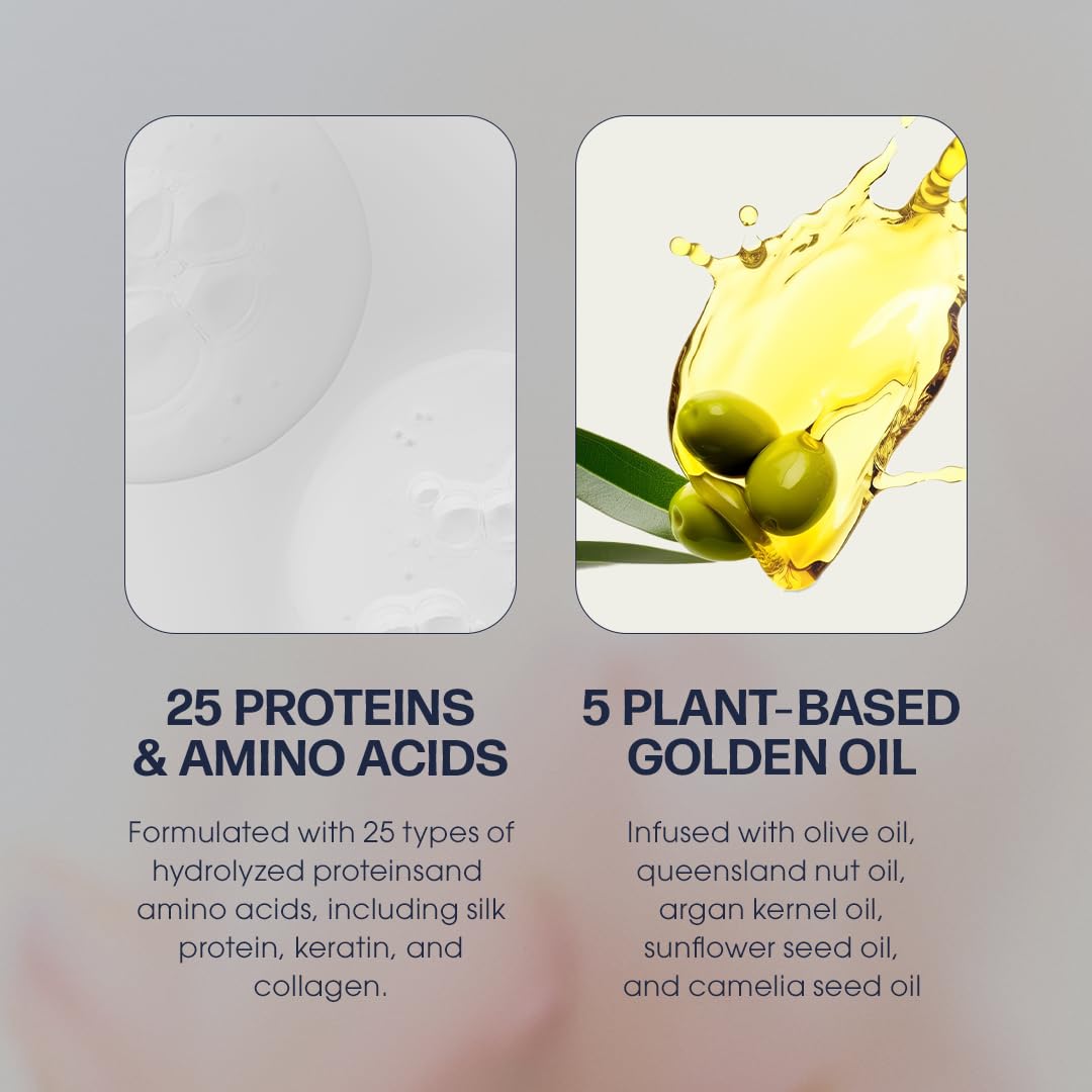 Frizz control and smoother texture achieved with UNOVE No-Wash Water Ampoule Treatment.