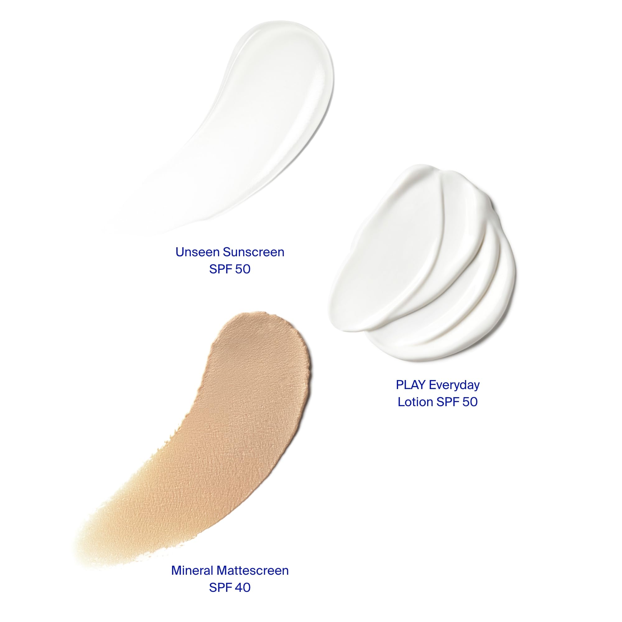 Supergoop! Unseen Sunscreen SPF 40 natural finish for makeup-free days.
