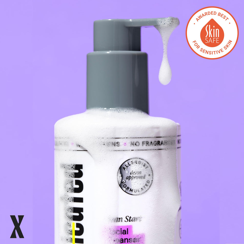 Untoxicated Face Wash ceramides-trio supports skin barrier resilience.