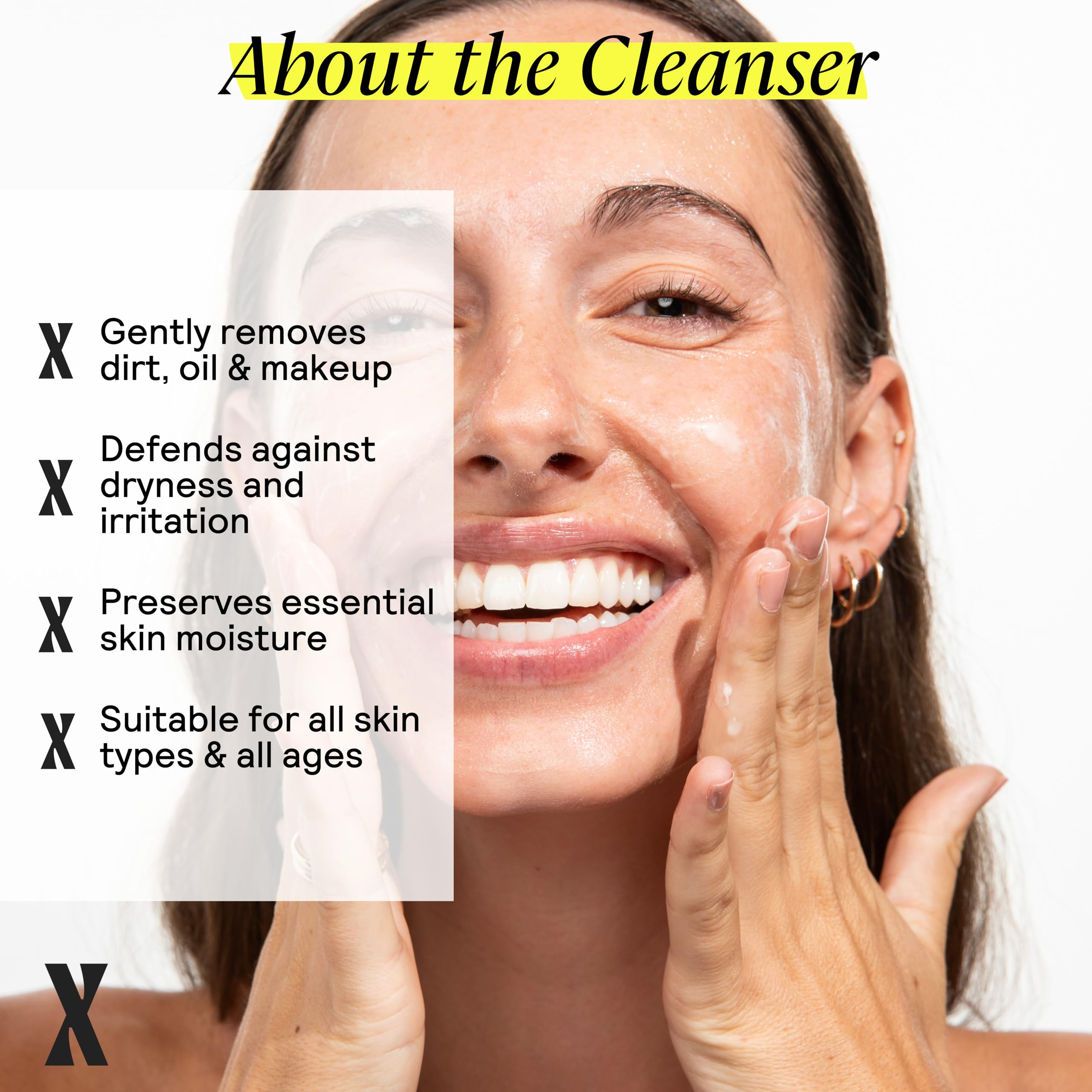 Untoxicated Face Wash ingredients-glycerin highlight hydration and moisture retention.