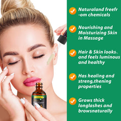 Uocasi cold-pressed castor oil texture close-up for natural care.