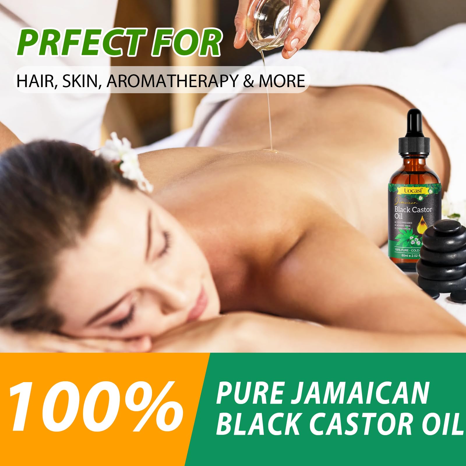 Uocasi hair growth nourishment application for scalp care.