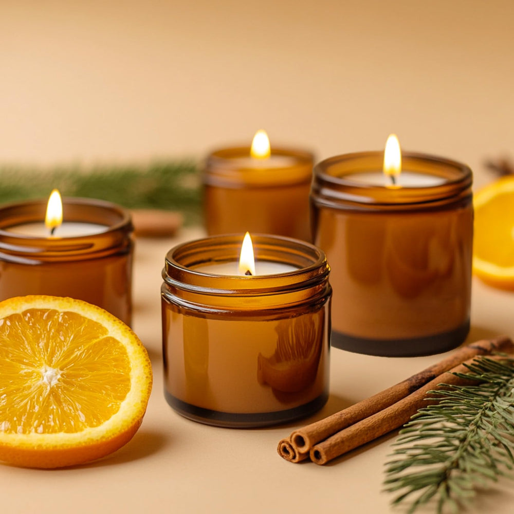 UPBUD easy-clean amber glass supports reuse and sustainability.