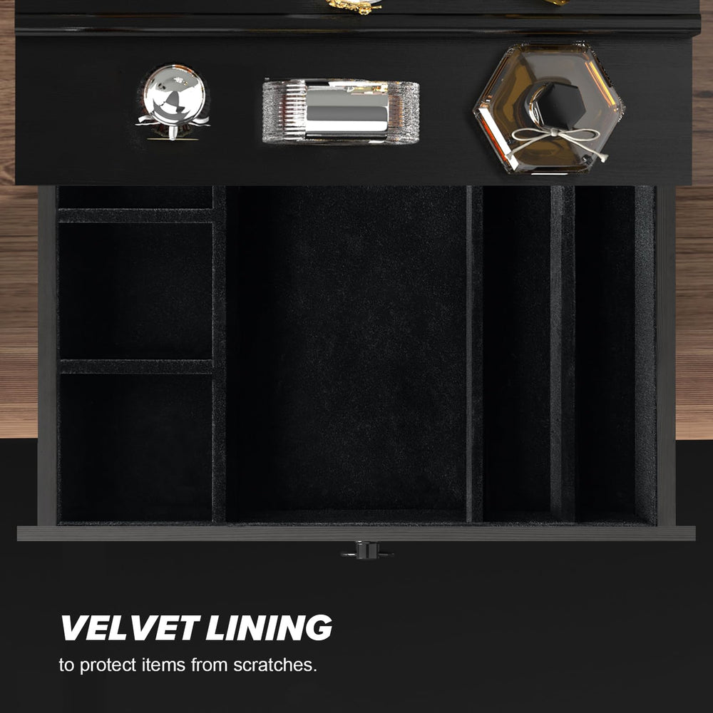upcessory Cologne Organizer pine wood construction for durability
