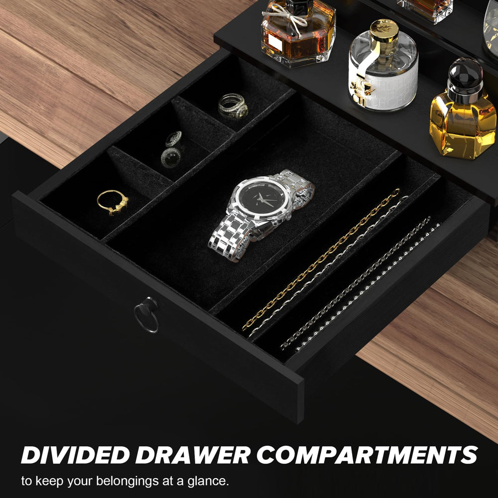 upcessory Cologne Organizer plush felt lining protects items