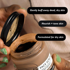 UpCircle Coffee Face Scrub with rosehip oil ingredient spotlight for hydration.