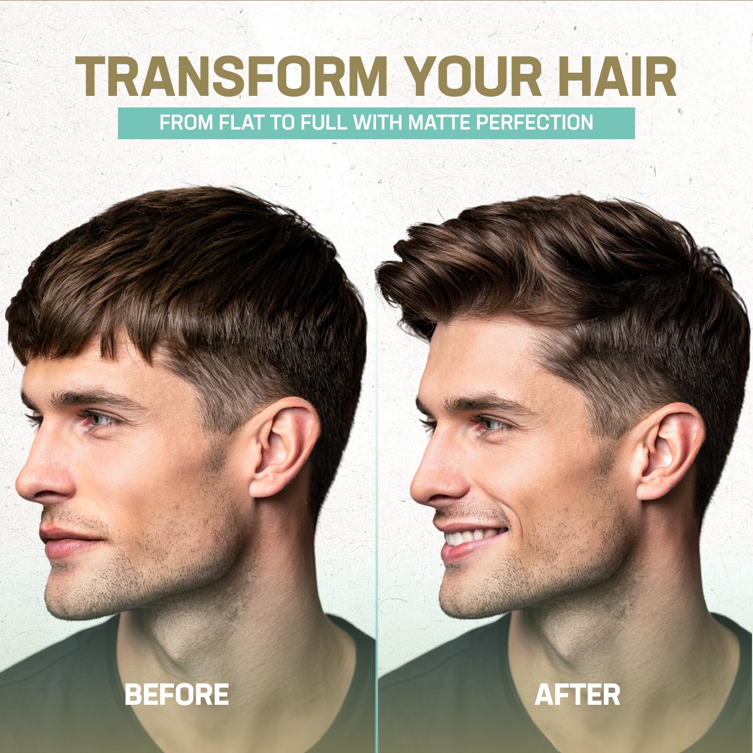 Uplift Provisions Styling Compound matte-finish hair for natural look