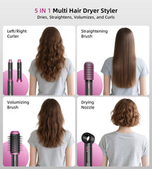 UPoetry auto-wrap curling attachment creates salon-quality curls with natural wrap.