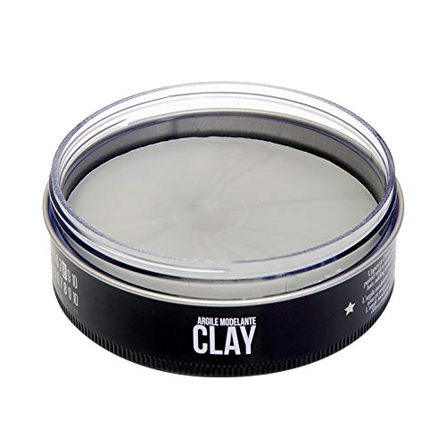 Uppercut Deluxe Clay styling session at gym demonstrates reworkable hold through workouts.