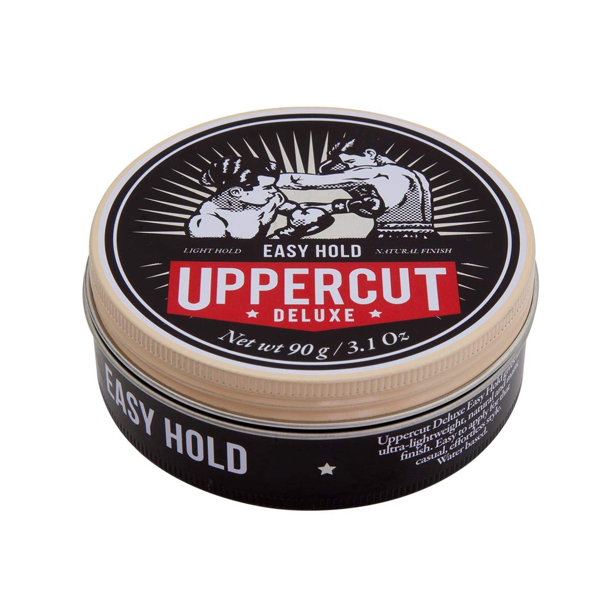 UPPERCUT DELUXE Easy Hold textured-styling demonstrates volume and movement